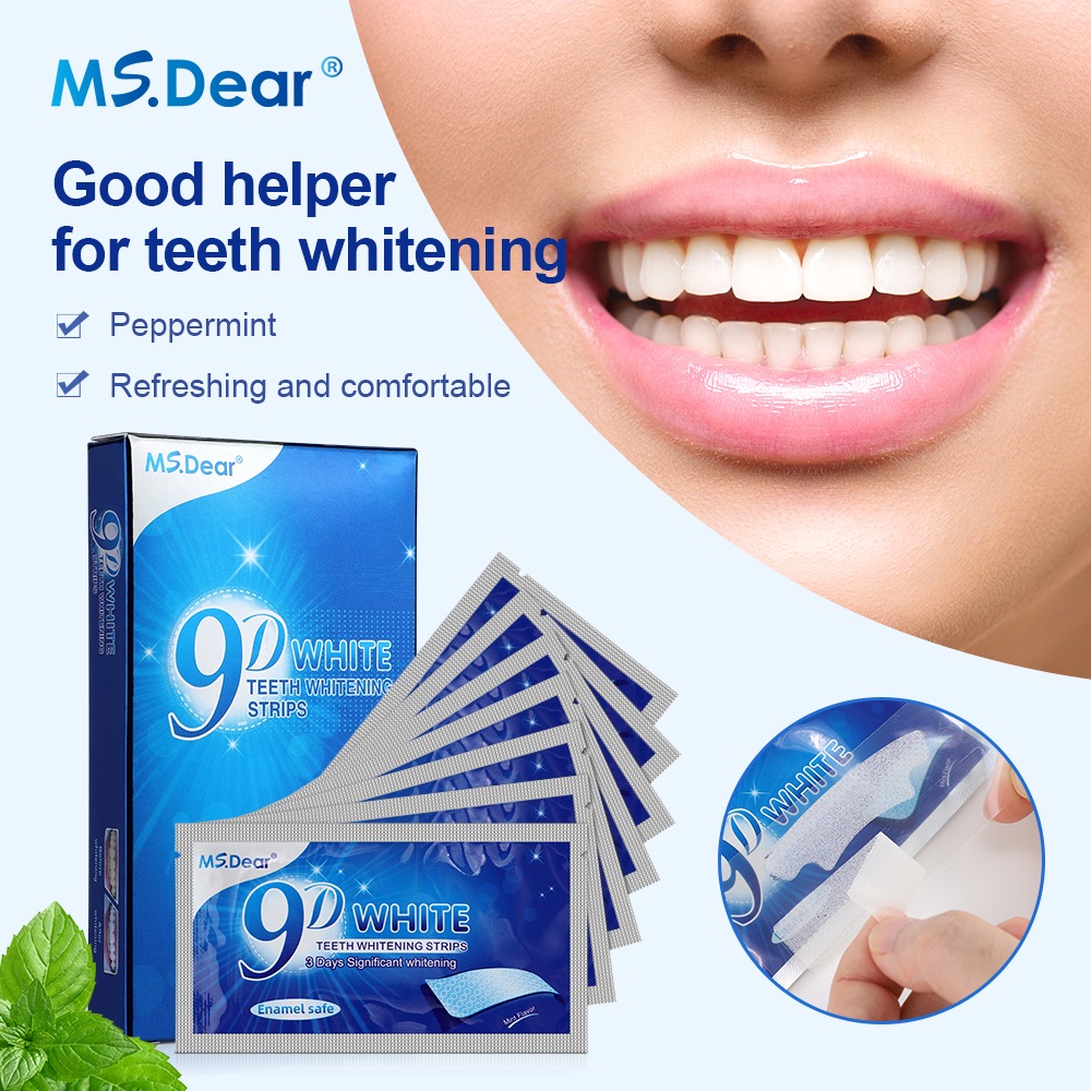 Teeth Whitening Strips Cleansi - Teeth Whitening With Hydrogen Peroxide avaliação e preço